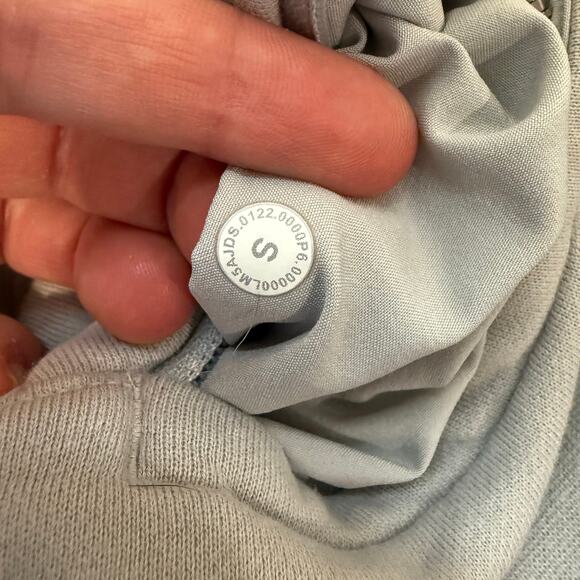 Lululemon Men's Relaxed-Fit French Terry Jogger Pants Ankle Seal Grey Small - Picture 4 of 10